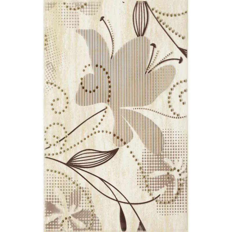 I---250X400-1-DOPP.BEA sklep płytki KWADRO Doppia Beige Inserto A Płytka Ścienna 25x40 5900144061781