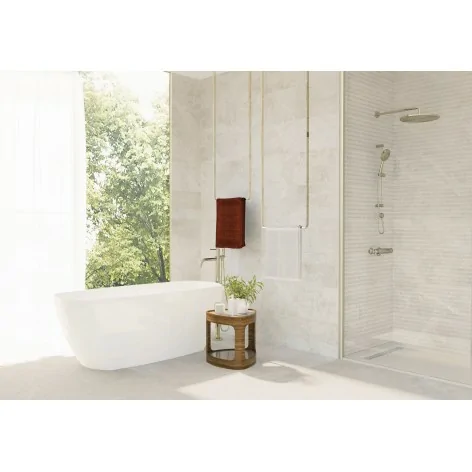 8433019265870 AZULEJOS BENADRESA Pietra Antica Crema Gres Rekt. Mat. 80x80 płytki kamieniopodobne