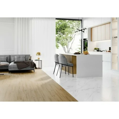 5901503226353 STARGRES Carrara Sky Gres Rektyfikowany Glossy Połysk 60x120 imitacja marmuru