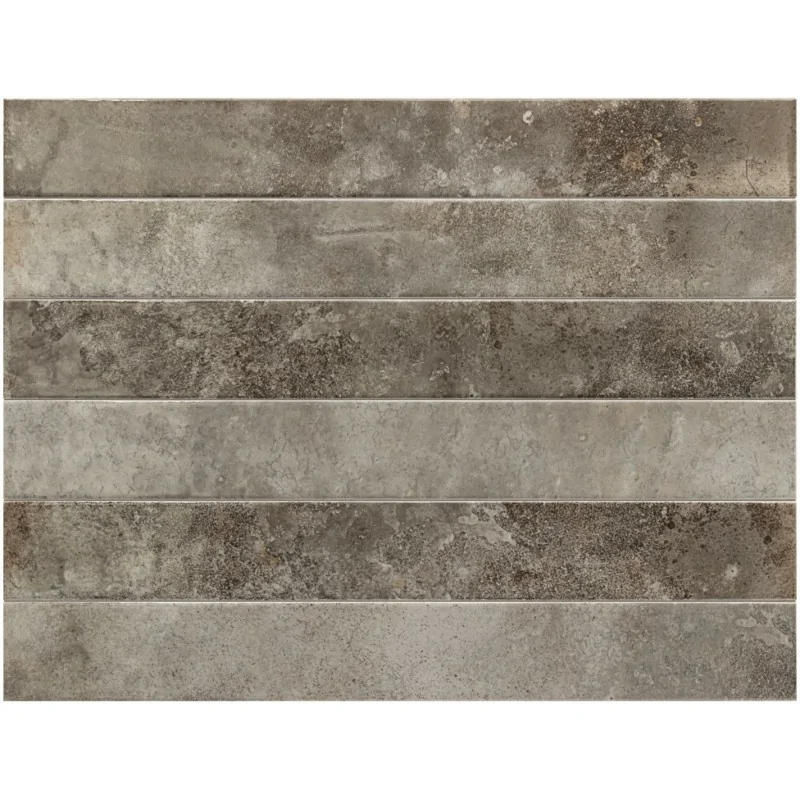 8435081415566 EQUIPE Bali Dark Pearl Płytka Ścienna Cegiełka Połysk 5x40 płytki ścienne łazienkowe cegiełki cegiełka kafelki