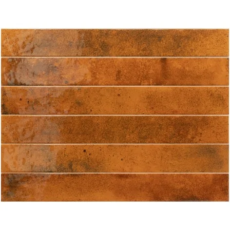 8435081415573 Sklep Płytki Cegiełki EQUIPE Bali Ginger Płytka Ścienna Cegiełka Połysk 5x40 ścienne łazienkowe cegiełka kafelki
