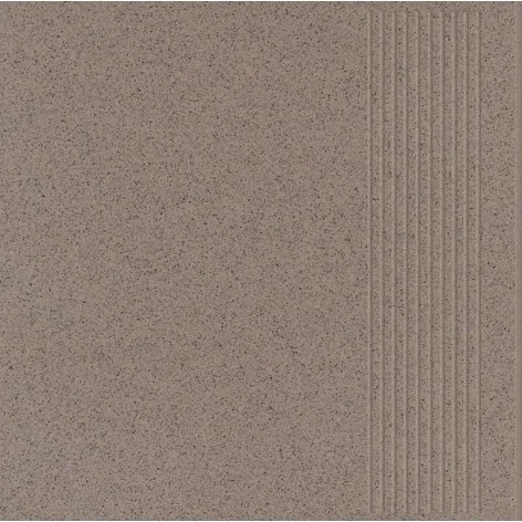 5902610560422 PARADYŻ Salti Beige Stopnica Prosta Gres Impregnowany Sół-Pieprz Mat. 6,5mm 30x30 Q---300X300-1-SALT.BEST-I