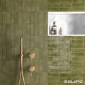 Sklep Płytki Flizy cegiełki EQUIPE Coco Verd Gloss EQ 27989 Płytka Cegiełka Połysk 5x15