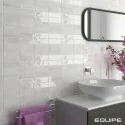 Sklep płytki flizy cegiełki EQUIPE Coco White Gloss EQ 27984 Płytka Cegiełka Połysk 5x15 G1