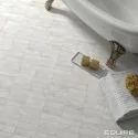 Sklep płytki flizy cegiełki białe EQUIPE Coco White Matt EQ 27976 Płytka Cegiełka Matowa 5x15