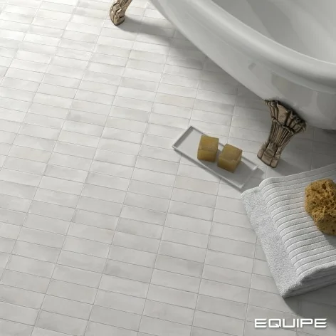 Sklep płytki flizy cegiełki białe EQUIPE Coco White Matt EQ 27976 Płytka Cegiełka Matowa 5x15