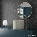 Sklep flizy Płytki cegiełki EQUIPE Coco Black Hat Matt EQ 27982 Płytka Cegiełka Matowa 5x15 czarny mat