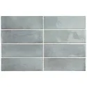 Sklep płytki flizy EQUIPE Coco Blue Grass Gloss EQ 27987 Płytka Cegiełka Połysk 5x15