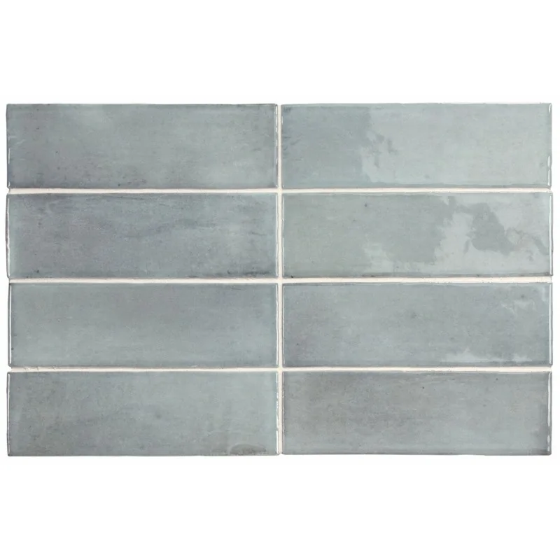 Sklep płytki flizy EQUIPE Coco Blue Grass Gloss EQ 27987 Płytka Cegiełka Połysk 5x15