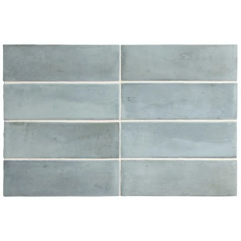 Sklep Płytki Flizy Cegiełki EQUIPE Coco Blue Grass Matt EQ 27979 Płytka Cegiełka Matowa 5x15 niebieska matowa