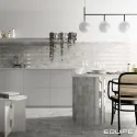 Sklep Płytki Flizy Szare cegiełki EQUIPE Coco Amber Grey Matt EQ 27981 Płytka Cegiełka Matowa 5x15 szara