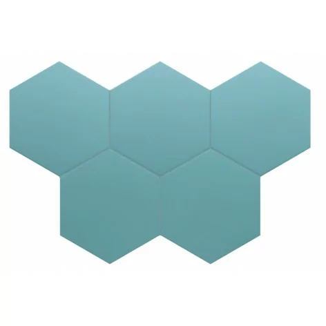 8435081406526 Sklep Płytki Flizy EQUIPE Coimbra Azure EQ 30636 Płytka Heksagonalna 17,5x20