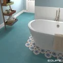 8435081406526 Sklep Płytki Flizy EQUIPE Coimbra Azure EQ 30636 Płytka Heksagonalna 17,5x20