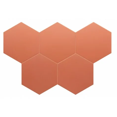 8435081406533 Sklep Flizy Płytki EQUIPE Coimbra Warm Siena EQ 30637 Płytka Heksagonalna Mat. 17,5x20