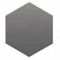 8435081406519 Sklep Płytki FLizy EQUIPE Coimbra Black EQ 30635 Płytka Heksagonalna Mat. 17,5x20