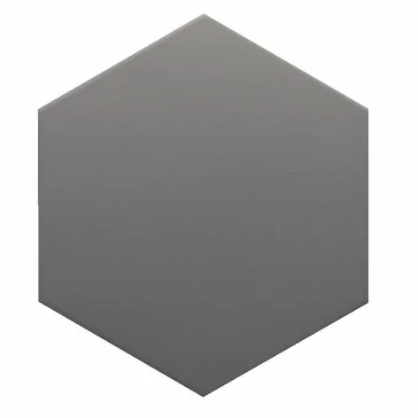 8435081406519 Sklep Płytki FLizy EQUIPE Coimbra Black EQ 30635 Płytka Heksagonalna Mat. 17,5x20