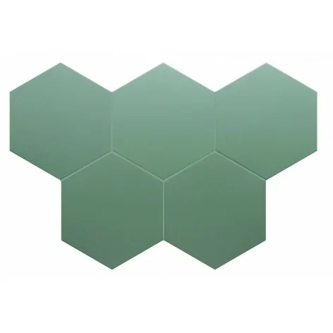 8435081406557 Sklep płytki flizy kafelki EQUIPE Coimbra Pickle Green EQ 30638 Płytka Heksagonalna Mat. 17,5x20