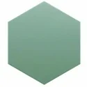 8435081406557 Sklep płytki flizy kafelki EQUIPE Coimbra Pickle Green EQ 30638 Płytka Heksagonalna Mat. 17,5x20