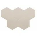 8435081406502 sklep płytki flizy EQUIPE Coimbra Taupe EQ 30634 Płytka Heksagonalna Mat. 17,5x20