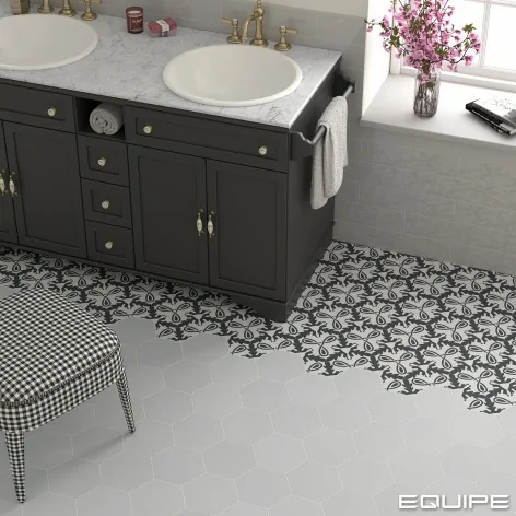 8435081406489 sklep płytki flizy EQUIPE Coimbra Oxford Gray EQ 30632 Płytka Heksagonalna Mat. 17,5x20