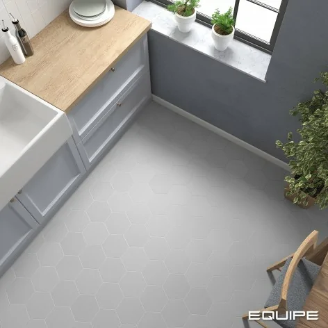 8435081406489 sklep płytki flizy EQUIPE Coimbra Oxford Gray EQ 30632 Płytka Heksagonalna Mat. 17,5x20