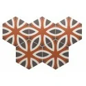 8435081406748 Sklep płytki flizy EQUIPE Coimbra Dolce EQ 30659 Płytka Heksagonalna Dekor Mat. 17,5x20
