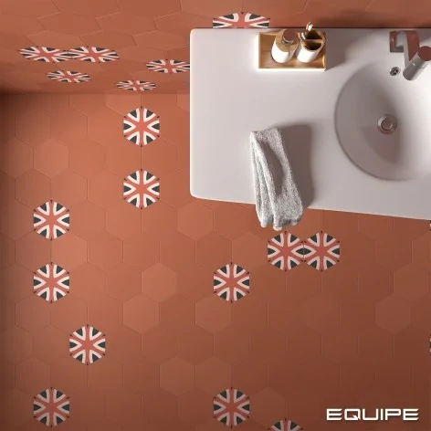 8435081406748 Sklep płytki flizy EQUIPE Coimbra Dolce EQ 30659 Płytka Heksagonalna Dekor Mat. 17,5x20