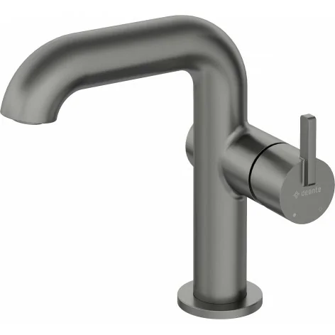 5907650818137 DEANTE Silia Bateria Umywalkowa z Prostokątną Wylewką Titanium BQS_D24M