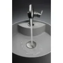 5907650818137 DEANTE Silia Bateria Umywalkowa z Prostokątną Wylewką Titanium BQS_D24M