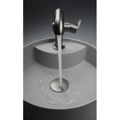 5907650818137 DEANTE Silia Bateria Umywalkowa z Prostokątną Wylewką Titanium BQS_D24M