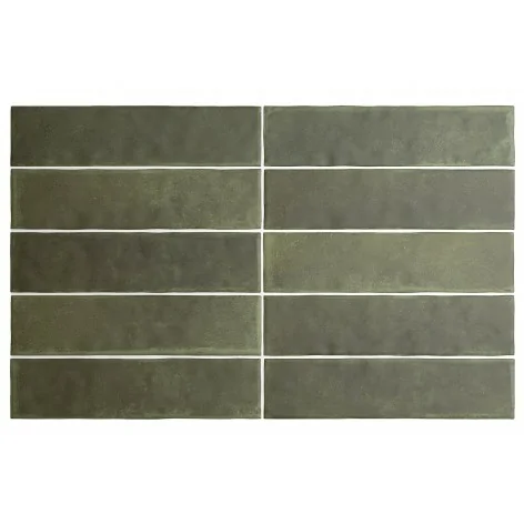 8435404950491 sklep płytki flizy EQUIPE Argile Khaki EQ 27568 Płytka Uniwersalna Cegiełka Matowa 6x24,6 zielone