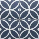 8435081407424 sklep płytki terakota EQUIPE Rivoli Bergen Azul EQ 30725 Płytka Patchwork Dekor Mat. 20x20