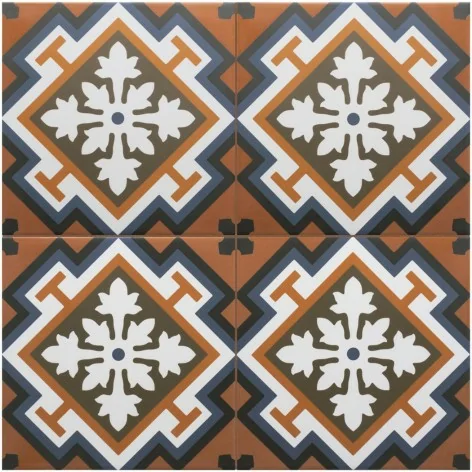8435081407479 sklep płytki flizy EQUIPE Rivoli Chelsea EQ 30730 Płytka Patchwork Dekor Mat. 20x20