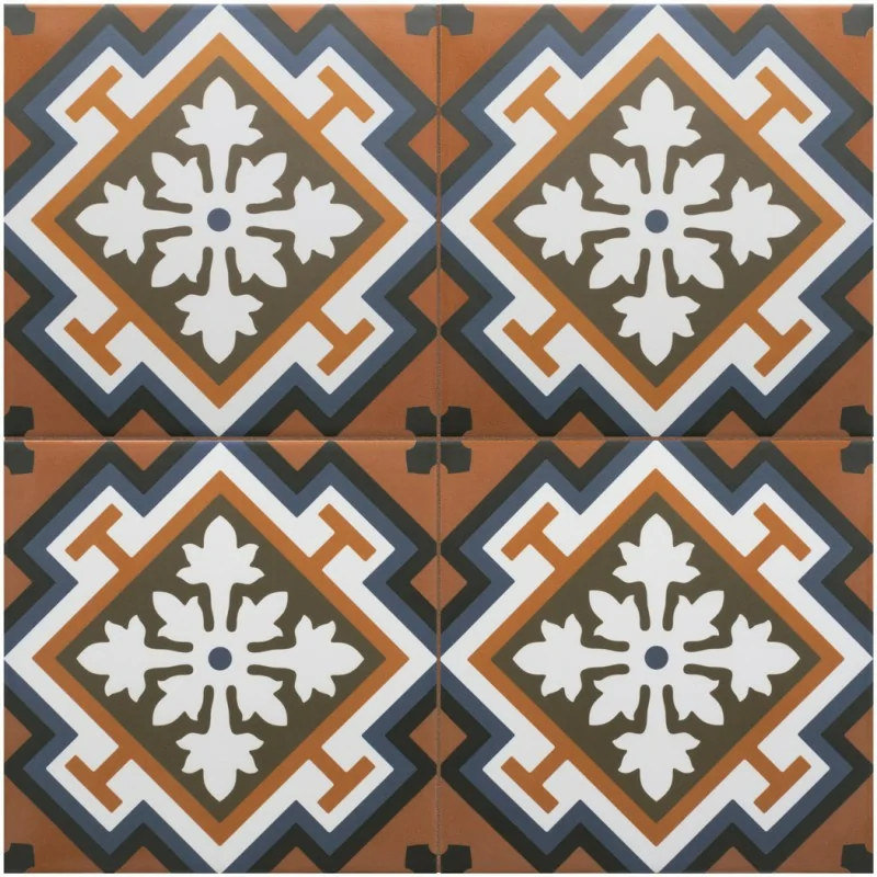 8435081407479 sklep płytki flizy EQUIPE Rivoli Chelsea EQ 30730 Płytka Patchwork Dekor Mat. 20x20