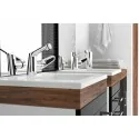 CDI 6U6M 5908212022429 DEANTE Floks Umywalka Ceramiczna Wpuszczana z Miejscem na Baterię - 60 cm Biała CDI_6U6M