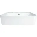 CDY 6U5W 5907650813194 DEANTE Hiacynt New Umywalka Ceramiczna Nablatowa/ścienna z Miejscem na Baterię Biała CDY_6U5W