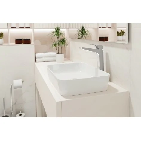 CDY 6U5S 5907650813170 DEANTE Hiacynt New Umywalka Ceramiczna Nablatowa Biała CDY_6U5S