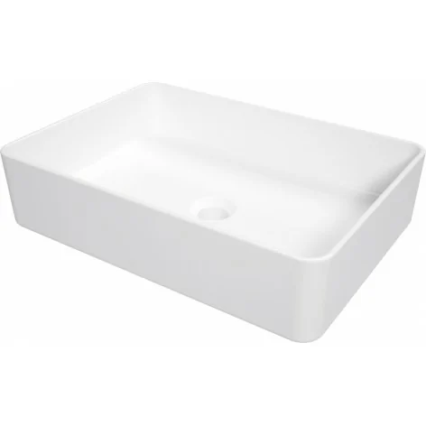 CGS 6U5S 5907650862697 DEANTE Square Umywalka Ceramiczna Nablatowa Biała CGS_6U5S