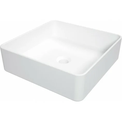 CGS 6U4S 5907650862673 DEANTE Square Umywalka ceramiczna nablatowa Biała CGS_6U4S