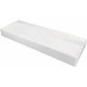 CQB AU1S 5907650868644 DEANTE Blur Umywalka Granitowa Nablatowa - z Maskownicą Alabaster CQB_AU1S
