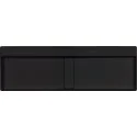 CQB NU2S 5907650868705 DEANTE Blur Umywalka Granitowa Nablatowa - z Maskownicą Nero Czarna CQB_NU2S