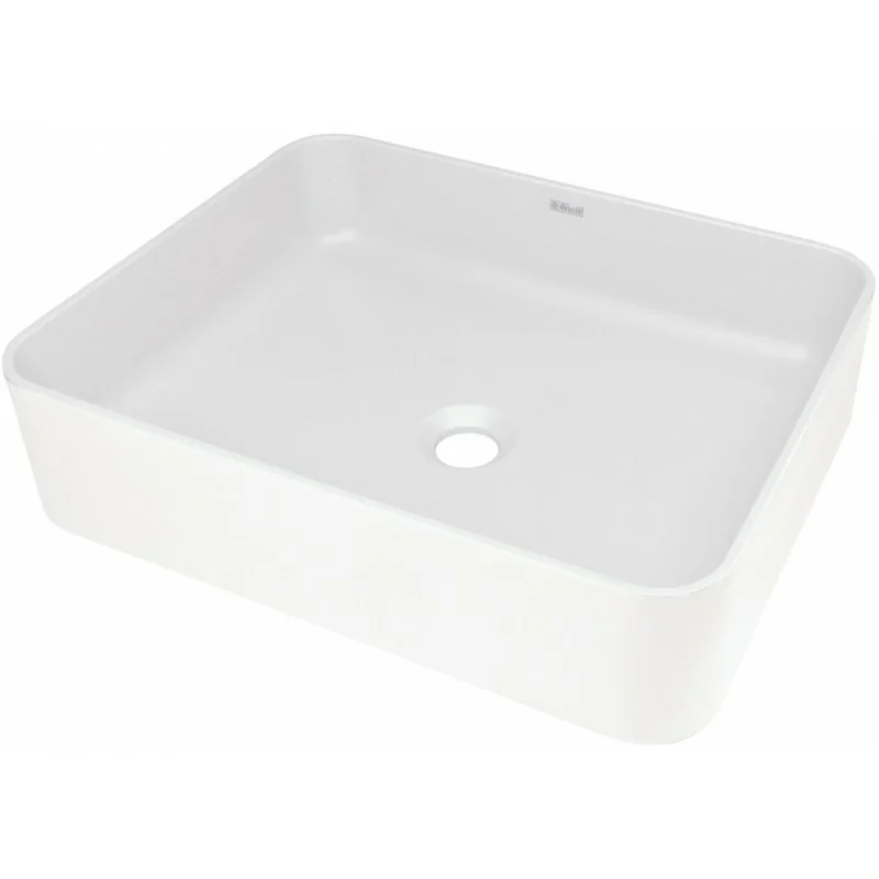 CQT AU5S 5907650866473 DEANTE Temisto Umywalka Granitowa Nablatowa Alabaster CQT_AU5S