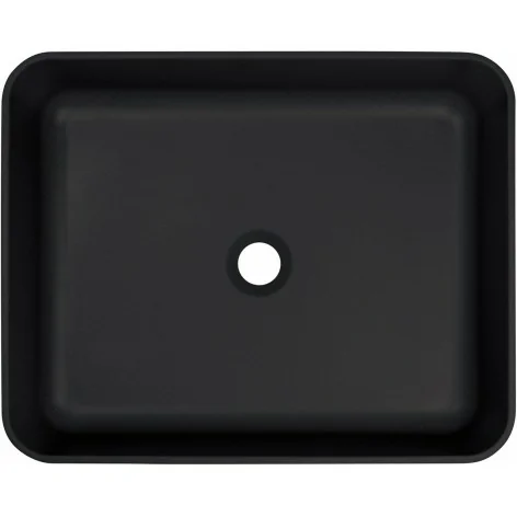 CQT NU5S 5907650866480 DEANTE Temisto Umywalka Granitowa Nablatowa Nero Czarna CQT_NU5S