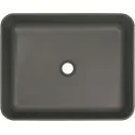 CQT TU5S 5907650866503 DEANTE Temisto Umywalka Granitowa Nablatowa Antracyt Metalik CQT_TU5S