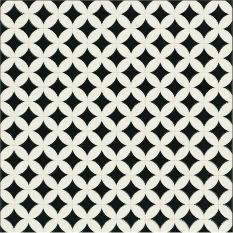 Sklep płytki flizy terakota REALONDA Orly Gres Mat. Patchwork 44x44 gresowe płytki patchworkowe czarne matowe