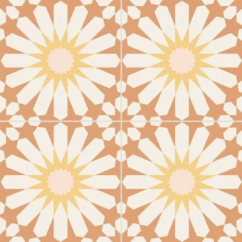 sklep płytki flizy terakota GAYAFORES Soleil Orange Gres Patchwork Mat. 33,15x33,15