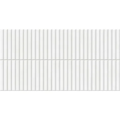 Sklep Płytki GAYAFORES Deco Lingot White Płytka Ścienna Mat. 32x62,5 30x60 Marquiz DECO ANGELO WHITE