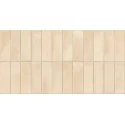 Sklep Płytki FLIZY Glazura GAYAFORES Deco Biscuit Cream Cegiełka Mat. 32x62,5 30x60