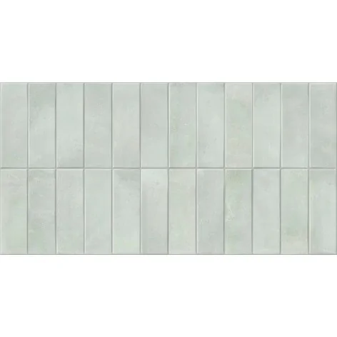 Sklep płytki flizy glazura GAYAFORES Deco Biscuit Green Cegiełka Mat. 32x62,5 zielona cegiełki ścienne