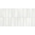 Sklep płytki flizy glazura GAYAFORES Deco Allure White Cegiełka Błyszcząca 32x62,5 30x60 biała cegiełka